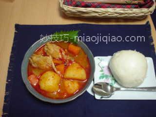 韩式鸡肉炖土豆