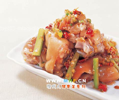 香辣蹄花的做法 