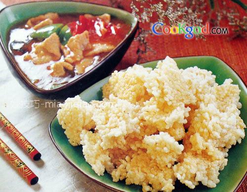 锅巴肉片的做法 