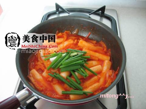 美食中国图片 - 韩式辣炒年糕-全程图解