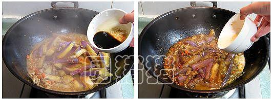 鱼香茄子(非油炸版)的做法