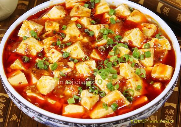 麻婆豆腐的做法