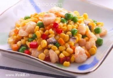 珍珠鲜虾仁的做法