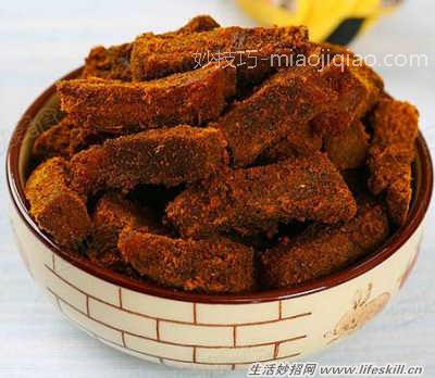 自制咖喱牛肉干 