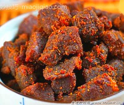 孜然牛肉干的做法 