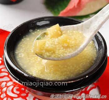 苹果小米粥的做法
