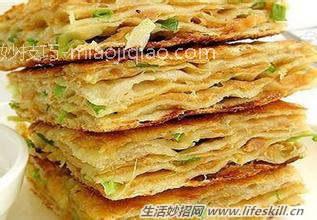 自制椒盐千层饼