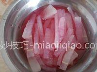 好看又好吃的胭脂冬瓜的做法