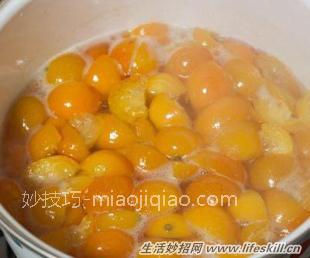 蜜制金桔，不光好吃还能止咳平喘