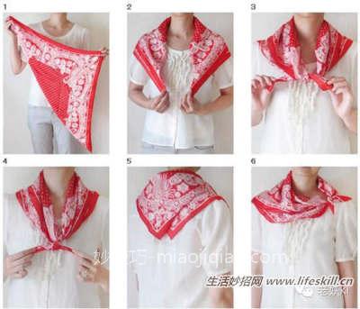 2014秋冬最全围巾围法技巧