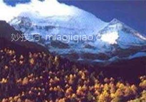 我国的七大雪山 