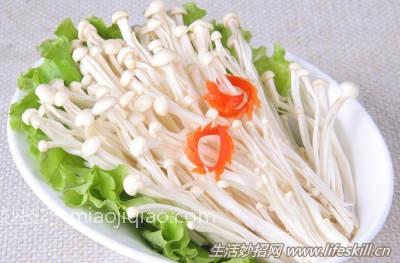 金针菇不仅能减肥,还能使肠道变美