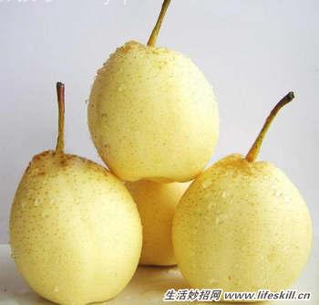 饭后吃梨,可大量排出体内致癌物!