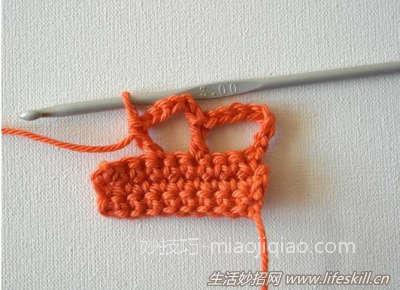 钩针手工编织——王冠胸针