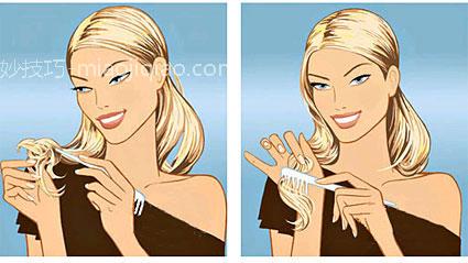 技巧：[图]灵活对付头发打结怎么办? 