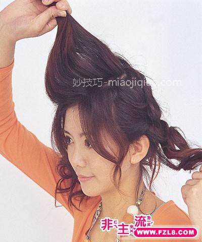 潮流发饰 DIY时髦束发