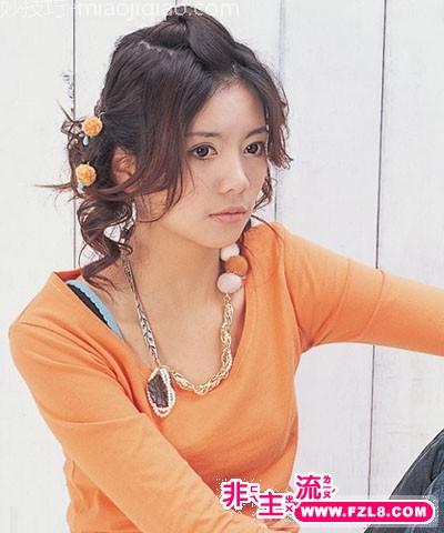 潮流发饰 DIY时髦束发