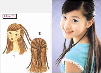 清纯俏妞最爱3款发式DIY 