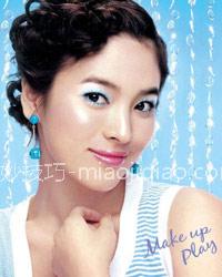 中韩美女4款盘发扮靓PK 