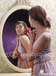 中韩4大美女明星盘发PK战