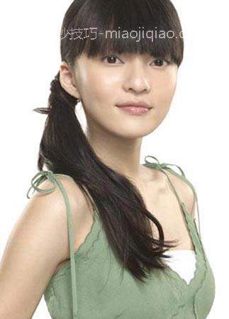 清爽夏天7款超人气马尾辫