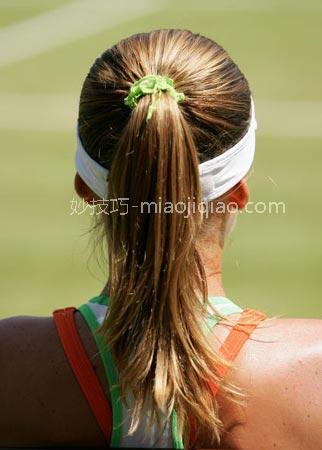 清爽夏天7款超人气马尾辫