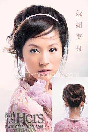 3款俏丽马尾变身 稚气变摩登