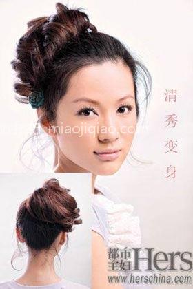 3款俏丽马尾变身 稚气变摩登 