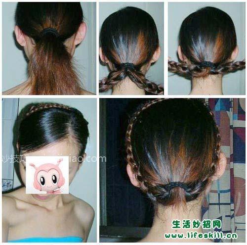 教你盘头发